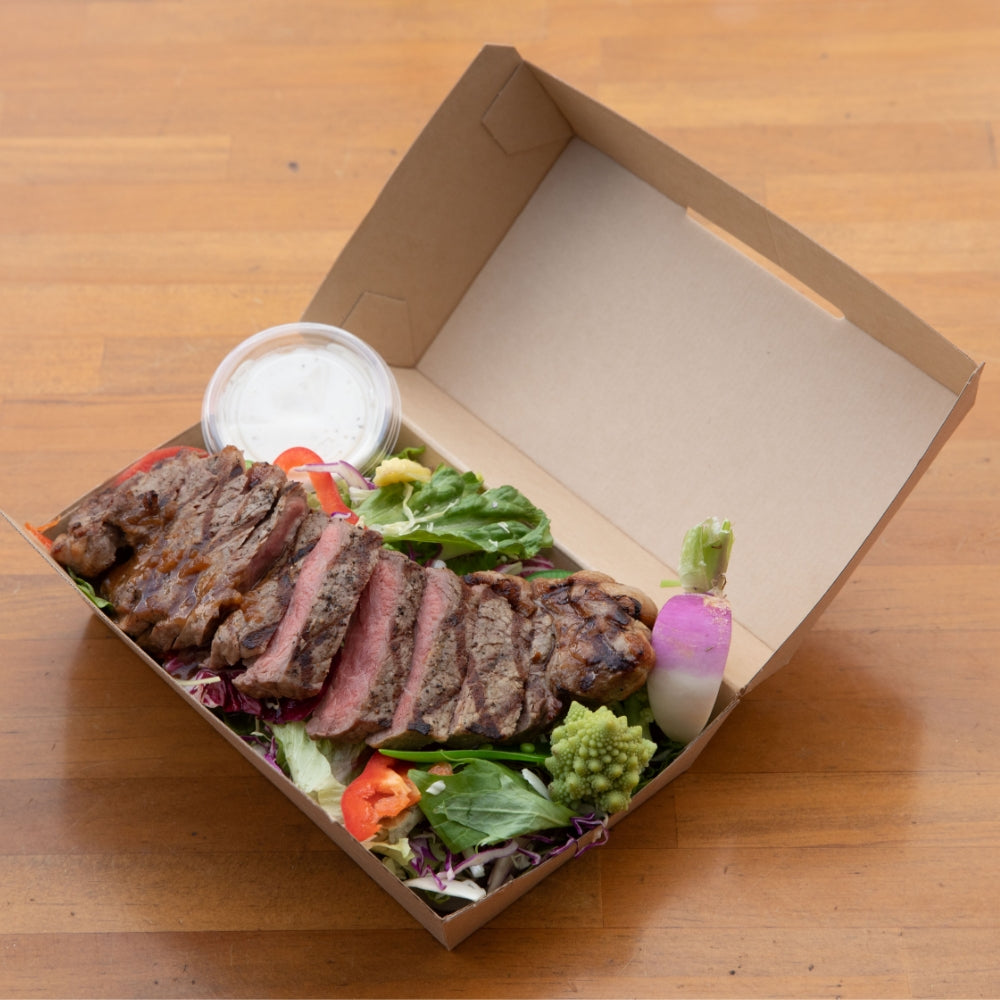 ステーキサラダ